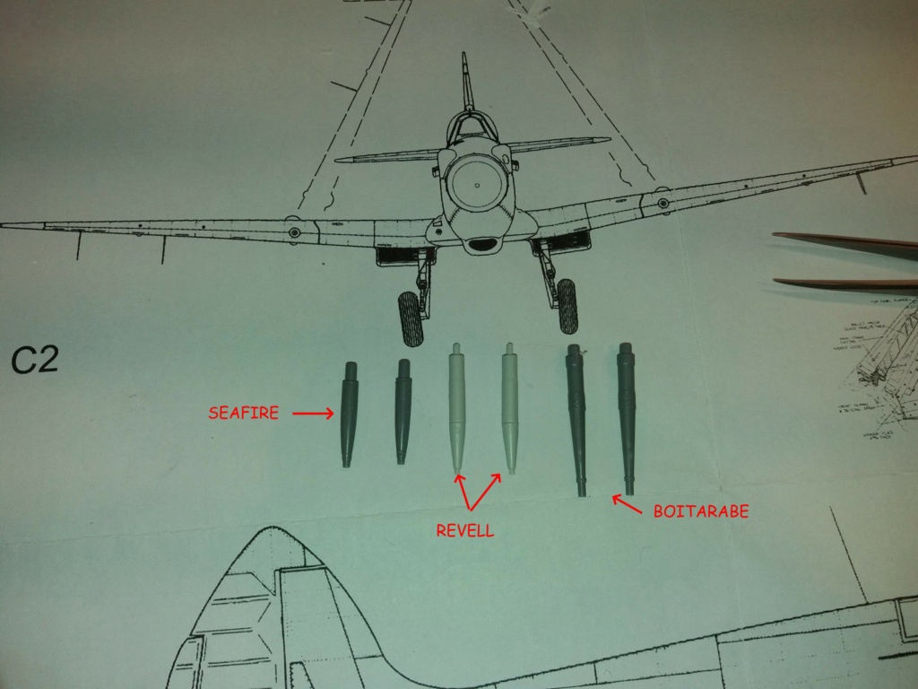 Seafire F XV Aéronautique Navale Revell 1/32 20210789