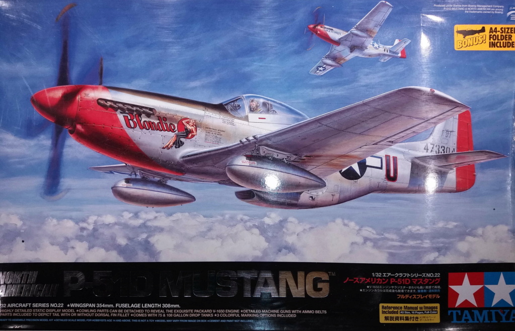 [Vente] P-51 Mustang 1/32 Tamiya 20230125