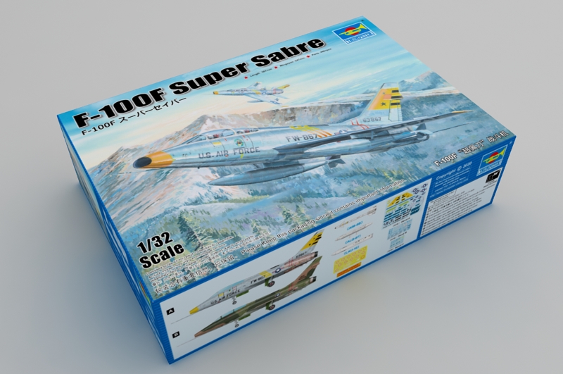 [Trumpeter] 1/32 - North American F-100F Super Sabre  5f238811