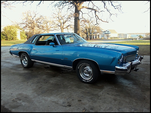 1973 Monte Carlo 454 @ Mecum Houston, TX Auction Ha041310