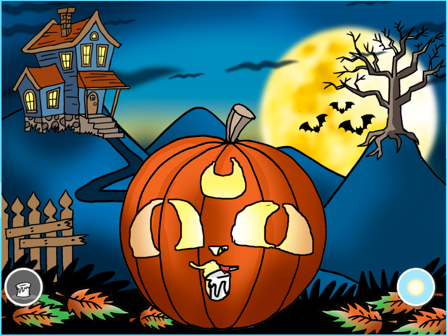 Sailor Spookiter's Charmin' Pumpkin Carvin'! Lunapp10