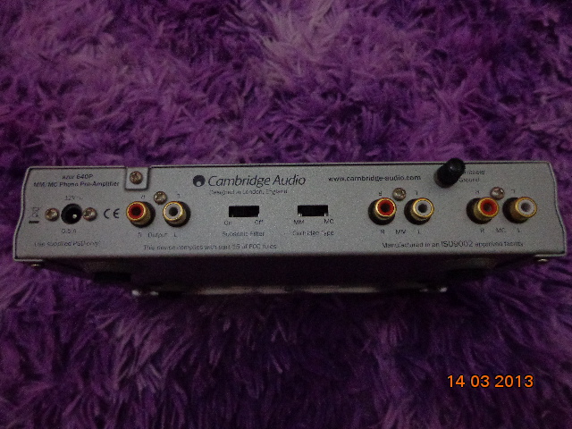 Cambridge Audio Phono Preamplifier (Sold) Dsc00420