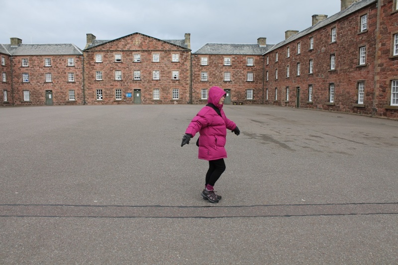 Fort George at Ardersier point near Inverness. Fg410