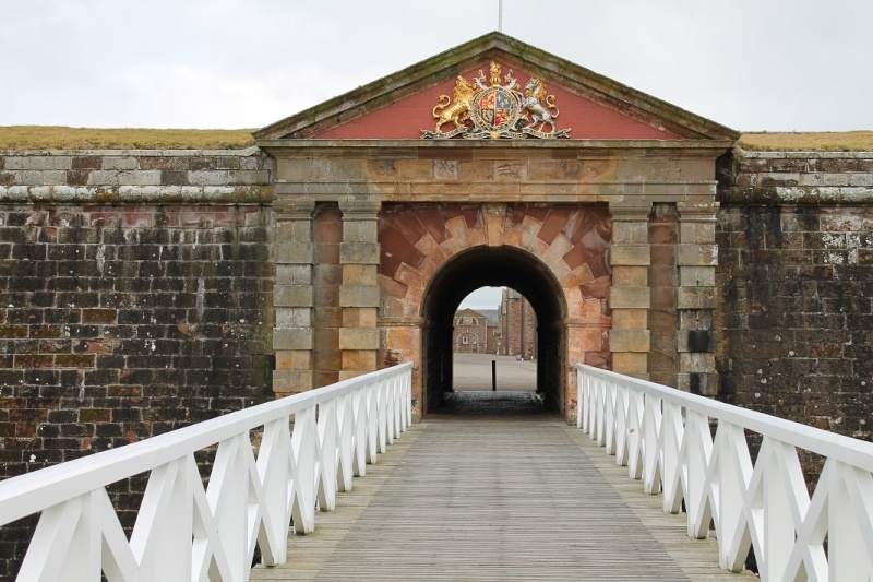 Fort George at Ardersier point near Inverness. Img_0313