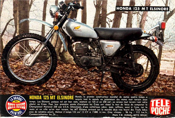 Des Honda dans Télé Poche Honda116