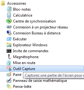 Comment faire un screen Captur10