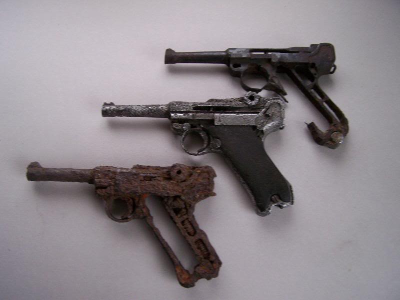 Ma collection d'objets de fouille III Reich Luger10