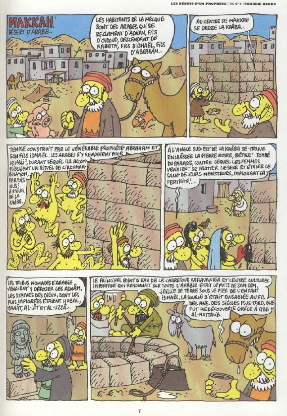 CharlieHebdo : la vie de Mahomet dessinée  par Char  Mahome12