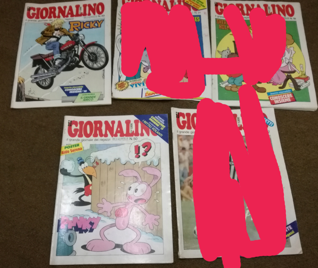 VENDO LOTTO  "IL GIORNALINO" SAN PAOLO ANNI 80 G210