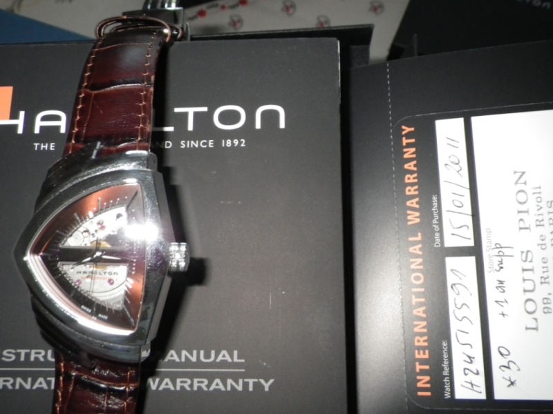   [VENDS] Hamilton Ventura Open Heart Marron  Imgp0110