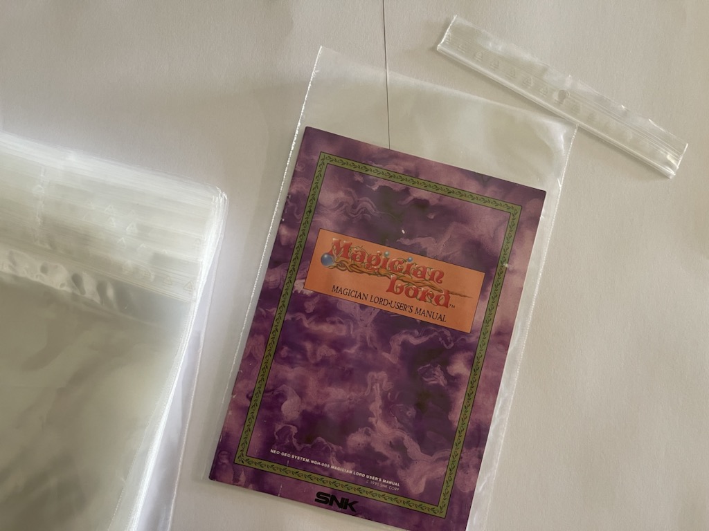 Ou trouver des pochettes film plastique pour manuel de jeu loose? Tempim62