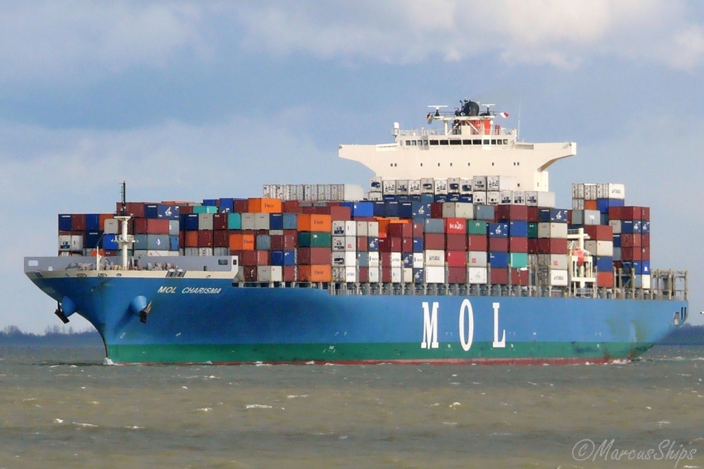 Fire Aboard Container Ship MOL Charisma Off Sri Lanka Mol_ch10