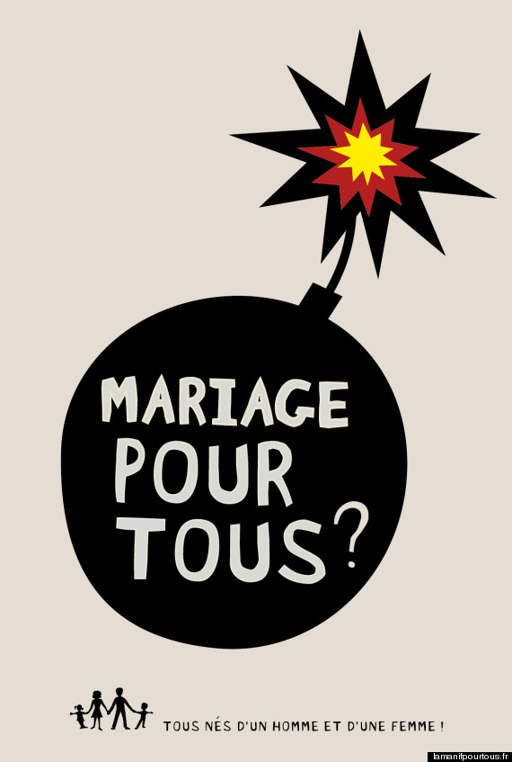 Mariage gay : Les affiches polémiques du collectif La Manif Pour Tous O-affi10