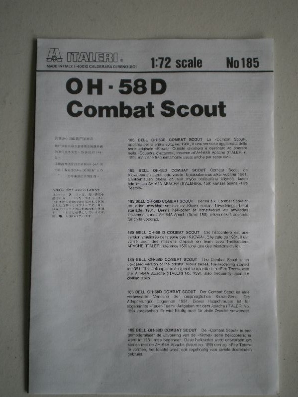 [Italeri] OH58 Combat Scout Kiowa_19