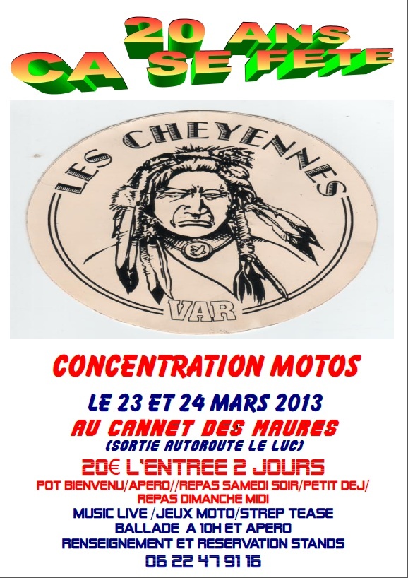 CONCENTRATION moto 23/24 mars 2013 Cheyen10