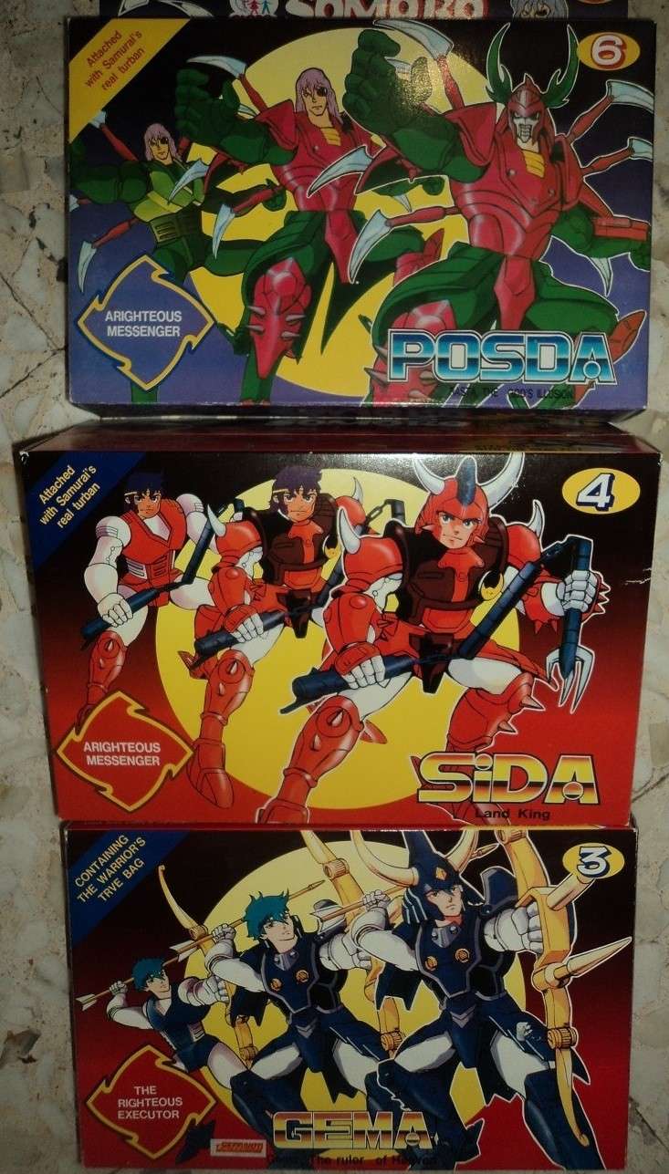 Cerco 5 samurai NUOVI Samuds13