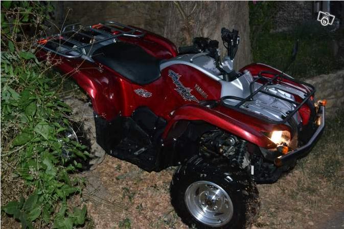 Vends Yamaha Grizzly 550 Efi Red Diamond Screen12