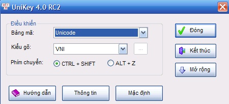 Hướng dẫn tải và cài đặt gõ chữ Tiếng Việt có dấu Unicod10