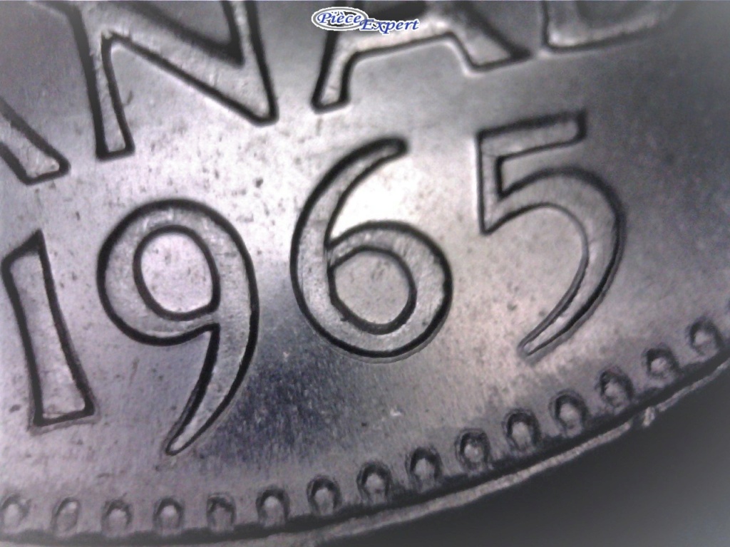 1965 - Double Date (Coin Détérioré) 1965_521