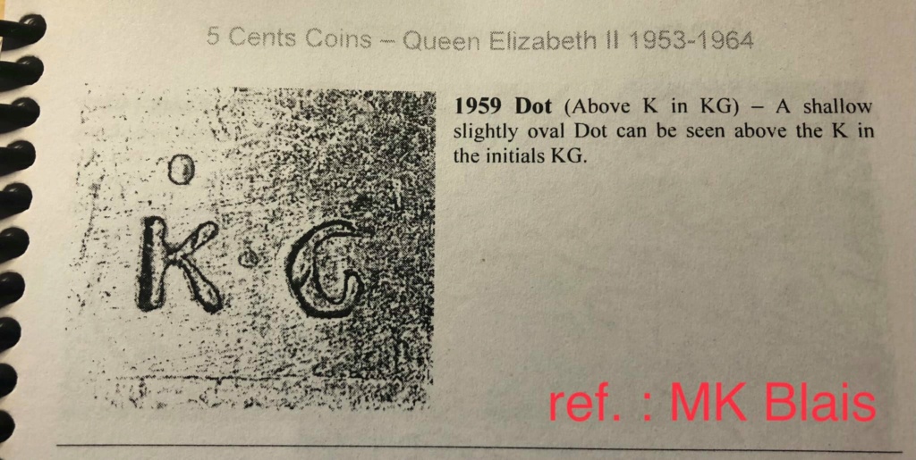 1959 - Point sur le K de K.G (Dot above K in K.G) 25308210