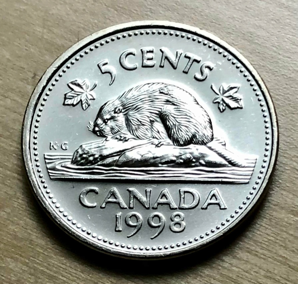 1998 - Éclat de Coin Dos du Castor (Die Chip on Bvr's) 26346410