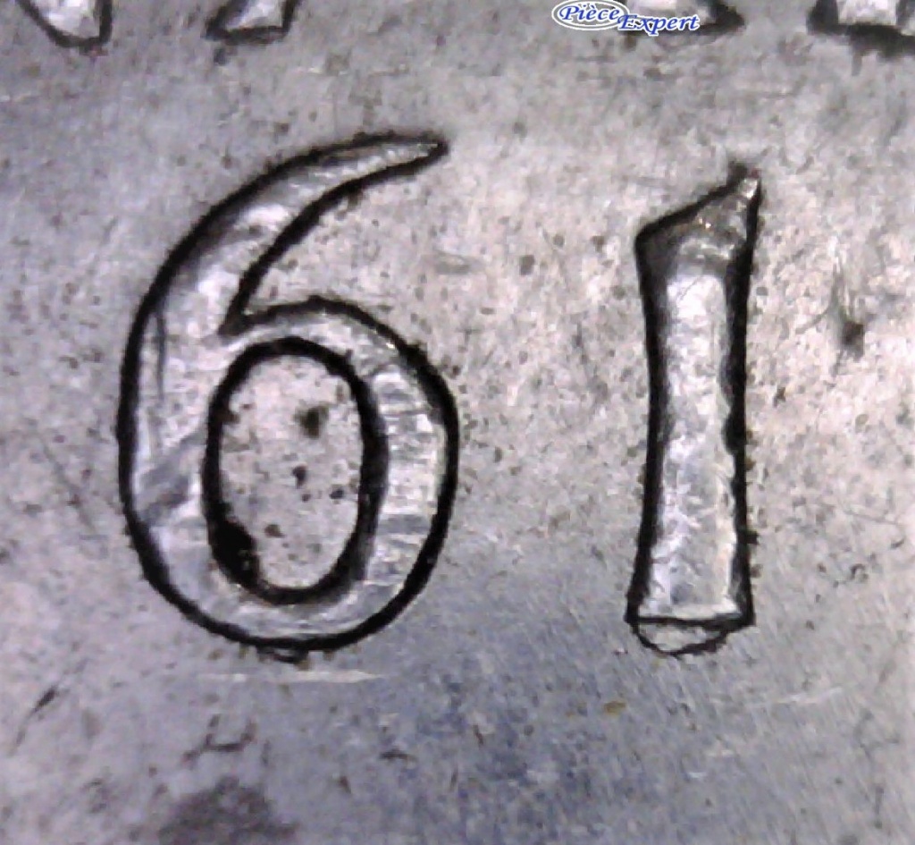 Étude : 1961 - Éclat de Coins 61 (Lump on 61) B110