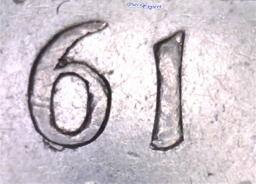 Étude : 1961 - Éclat de Coins 61 (Lump on 61) D110