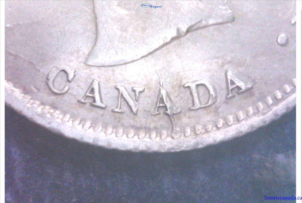 1870 - Coin Cassé & Retenue à l'Avers (Obv. Ret. Brok. Die) & Coin Entrechoqué 2 côtés (Die Clash) Image117