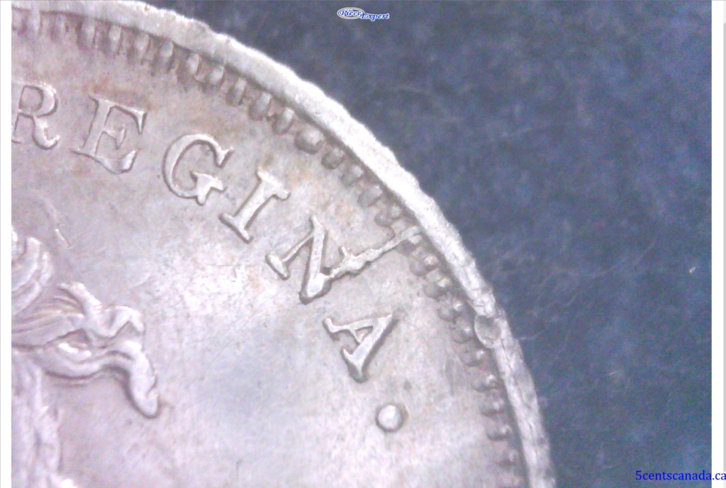 1870 - Coin Cassé & Retenue à l'Avers (Obv. Ret. Brok. Die) & Coin Entrechoqué 2 côtés (Die Clash) Image118