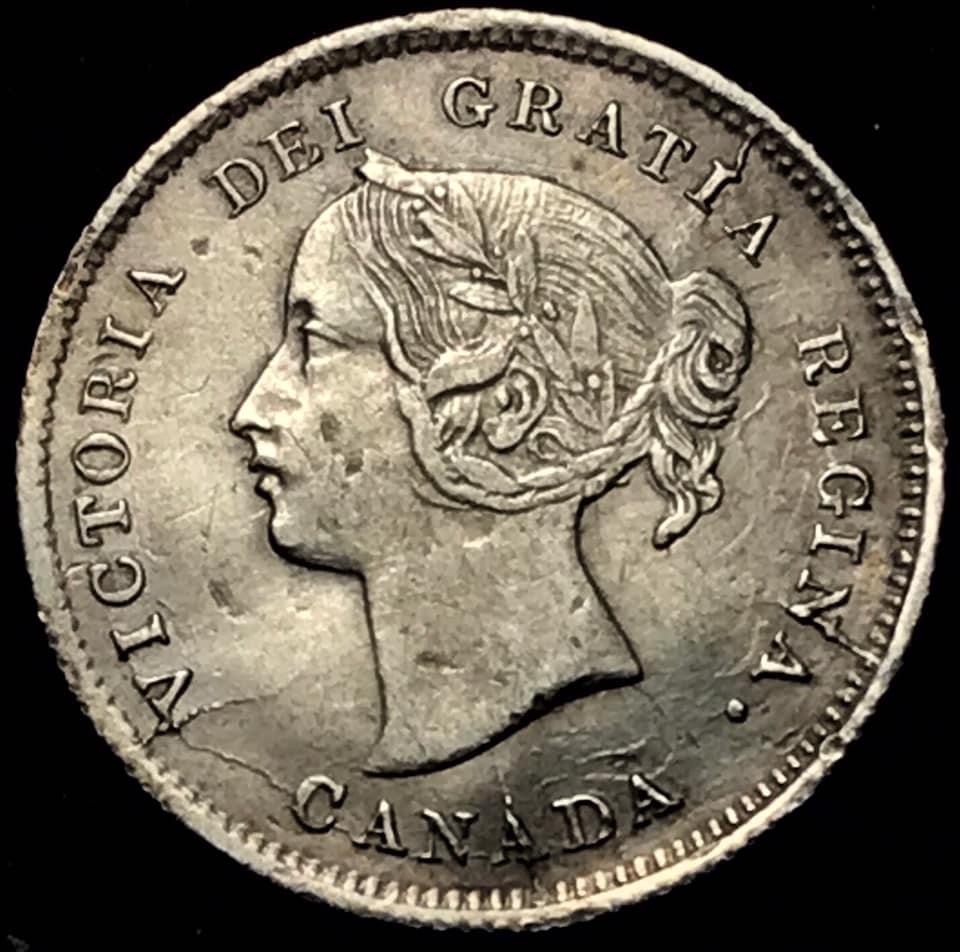 1870 - Coin Cassé & Retenue à l'Avers (Obv. Ret. Brok. Die) & Coin Entrechoqué 2 côtés (Die Clash) Img_1612