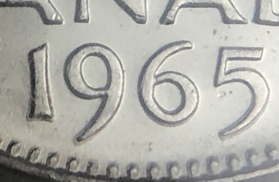 1965 - Double Date (Coin Détérioré) Img_4116