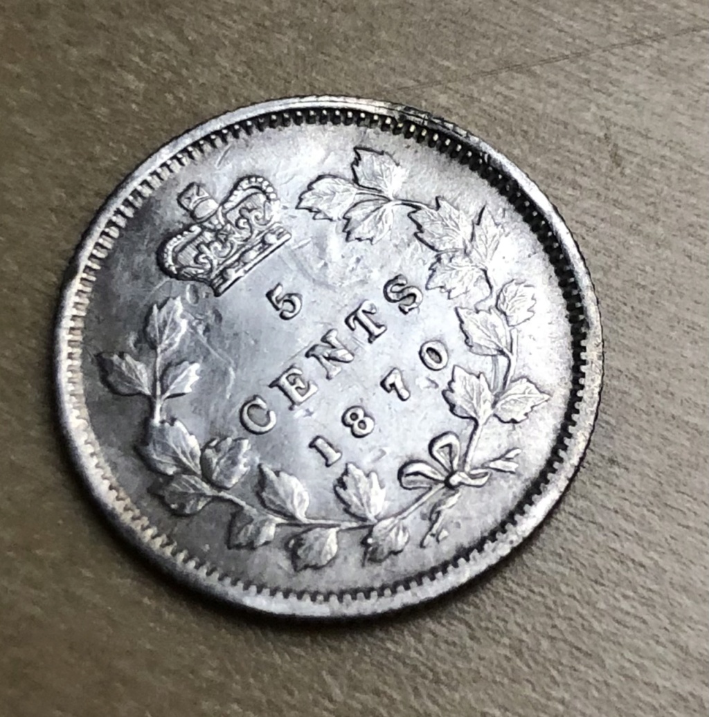 1870 - Coin Cassé & Retenue à l'Avers (Obv. Ret. Brok. Die) & Coin Entrechoqué 2 côtés (Die Clash) Img_4711