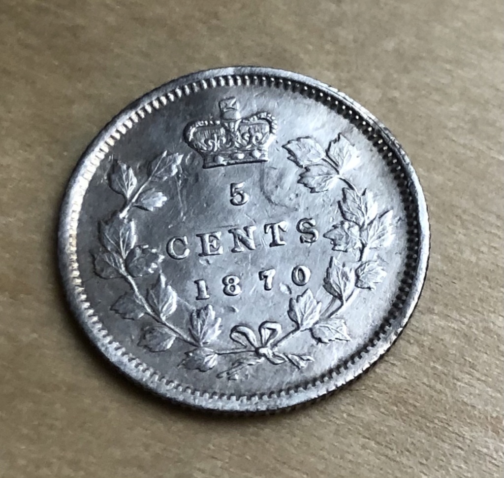 1870 - Coin Cassé & Retenue à l'Avers (Obv. Ret. Brok. Die) & Coin Entrechoqué 2 côtés (Die Clash) Img_4712