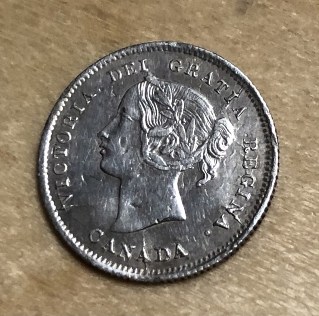 1870 - Coin Cassé & Retenue à l'Avers (Obv. Ret. Brok. Die) & Coin Entrechoqué 2 côtés (Die Clash) Img_4715