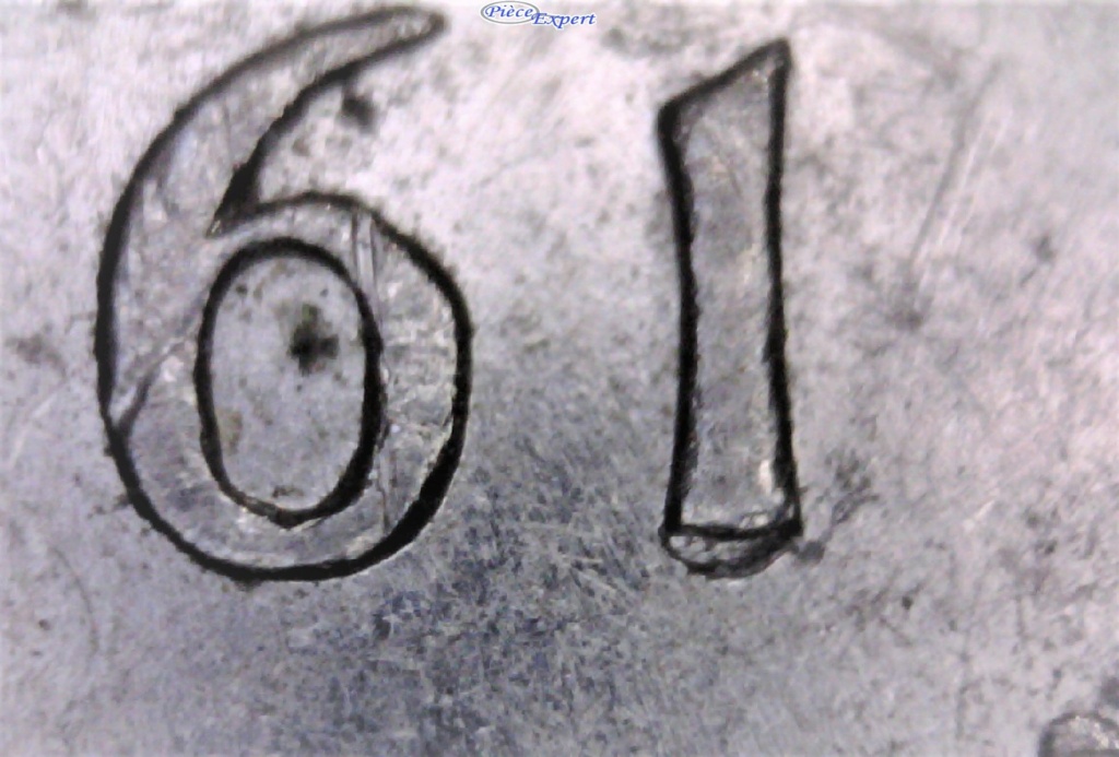 Étude : 1961 - Éclat de Coins 61 (Lump on 61) Y110