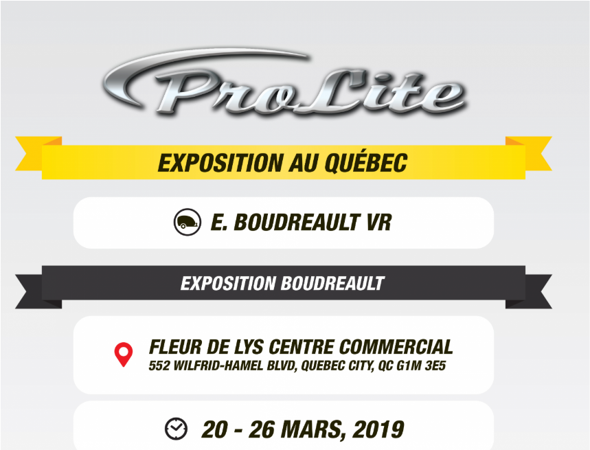 Salon Prolite EBoudreaultVR de Québec Place Fleur de Lys  Boudre10