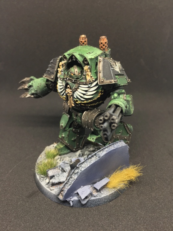 [Fini]-[NHAWKS] - 1 Dreadnought Relic Contemptor Dark Angels - 152 Points Img_7222