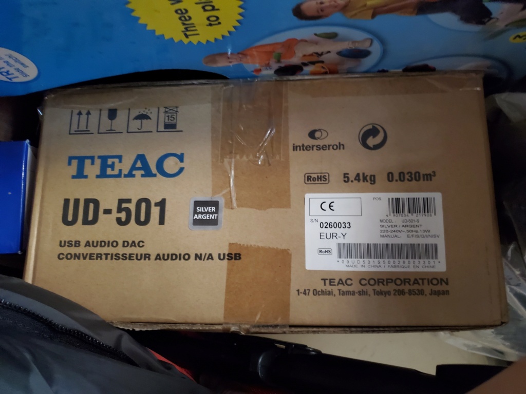 Teac UD-501 digital analogue converter (sold) 2020-012