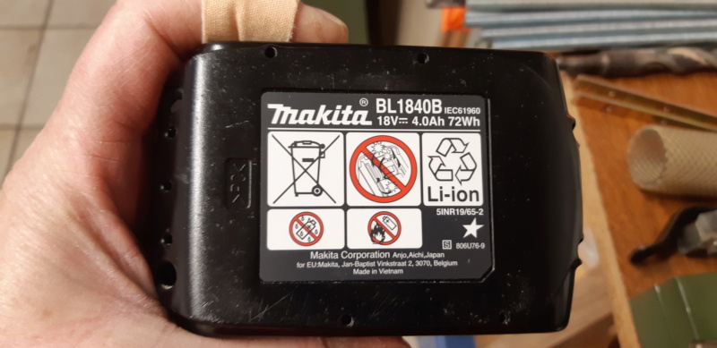 Batterie Makita HS: Batterie de remplacement no-name ? 20201119