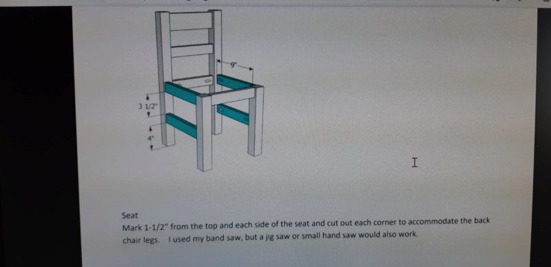 FABRICATION d'un TABOURET pour schtroumf (et peut être une CHAISE) 20210580