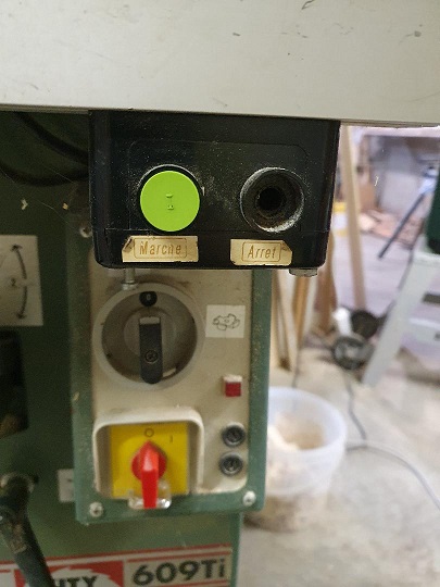 Je n'ai plus de bouton stop ! 410