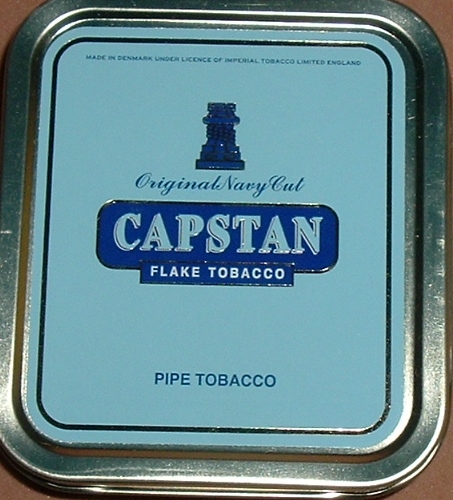 Capstan Original Navy Cut, boite carrée bleue, V.A. Mac Baren [straight Virginia - flakes]   Dscf1310