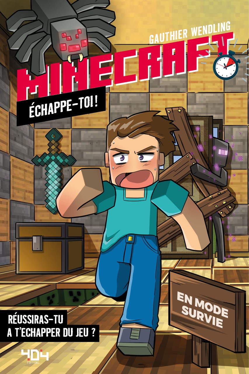 Echappe-toi de Minecraft - En mode survie Couver21