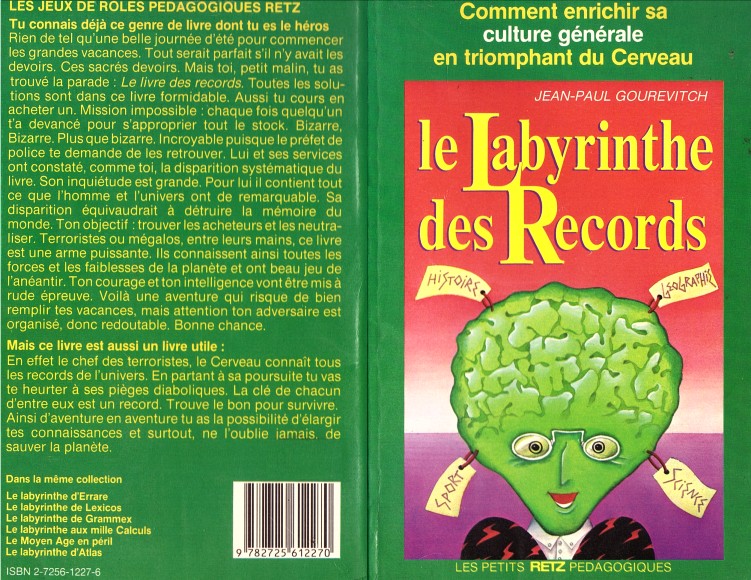 Laby Retz Pédagogiques - Le Labyrinthe des Records Scanim11