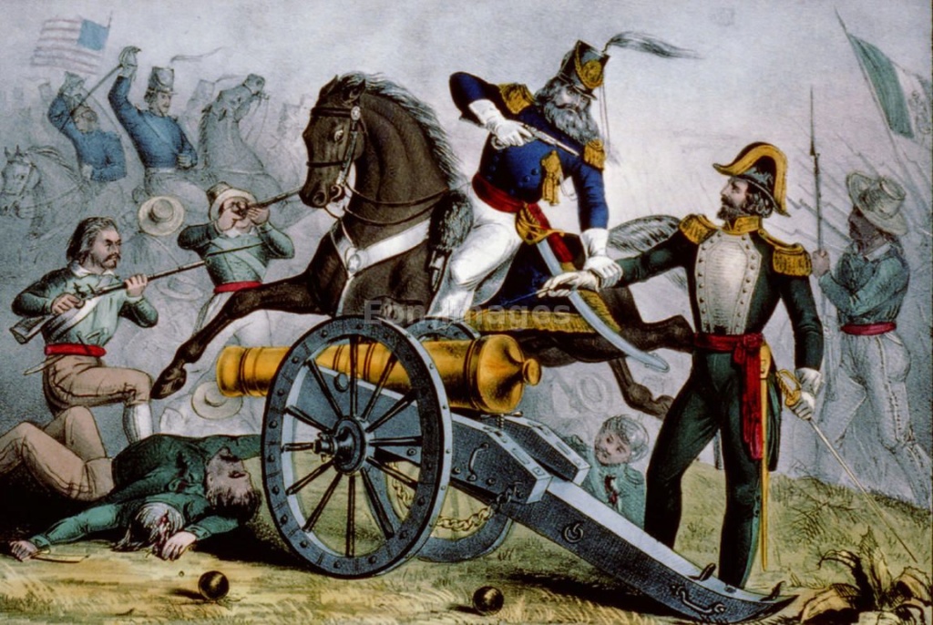 The Mexican War - J. Bauer Battle10