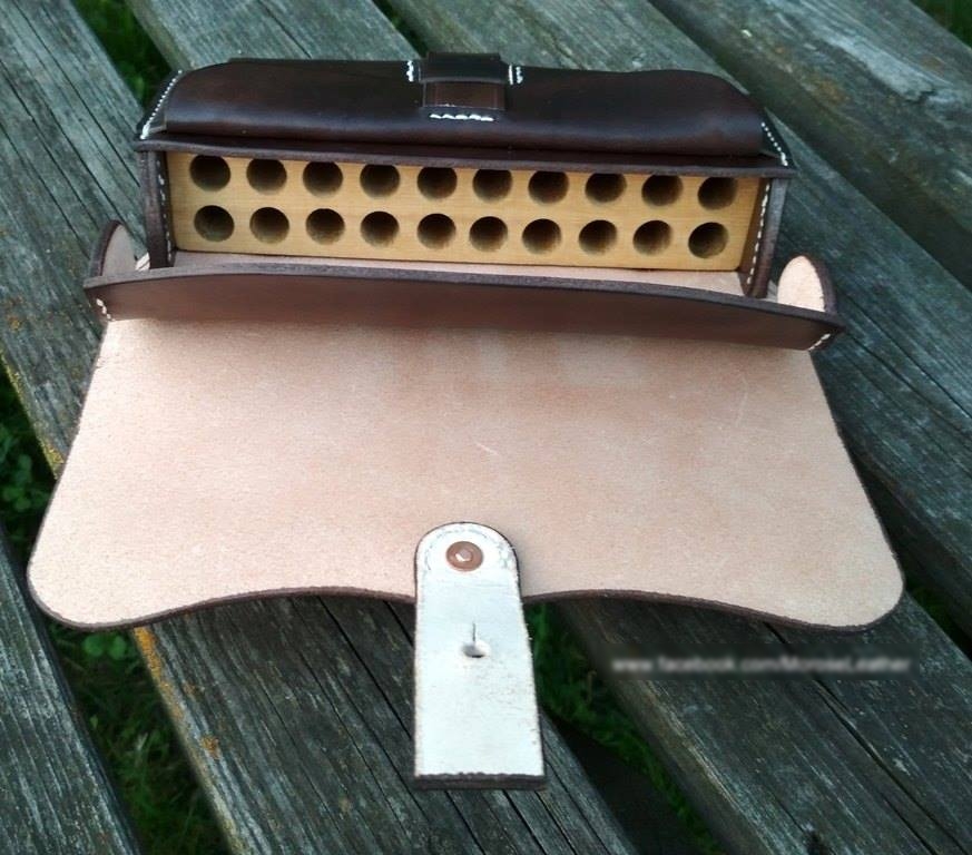 Custom leatherwork - holsters, belts, pouches etc. Morose12