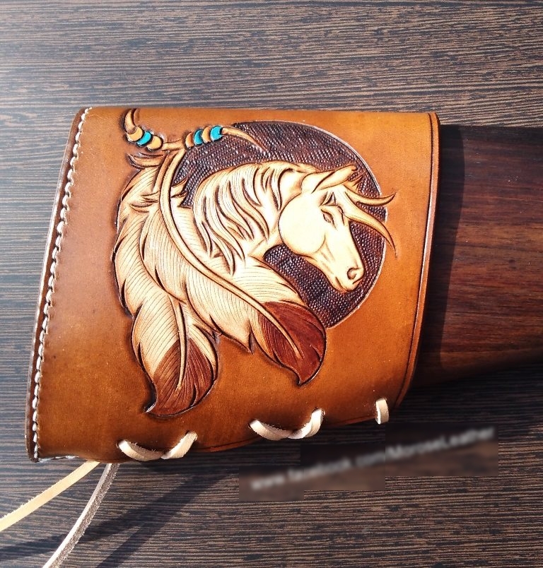 Custom leatherwork - holsters, belts, pouches etc. Morose16