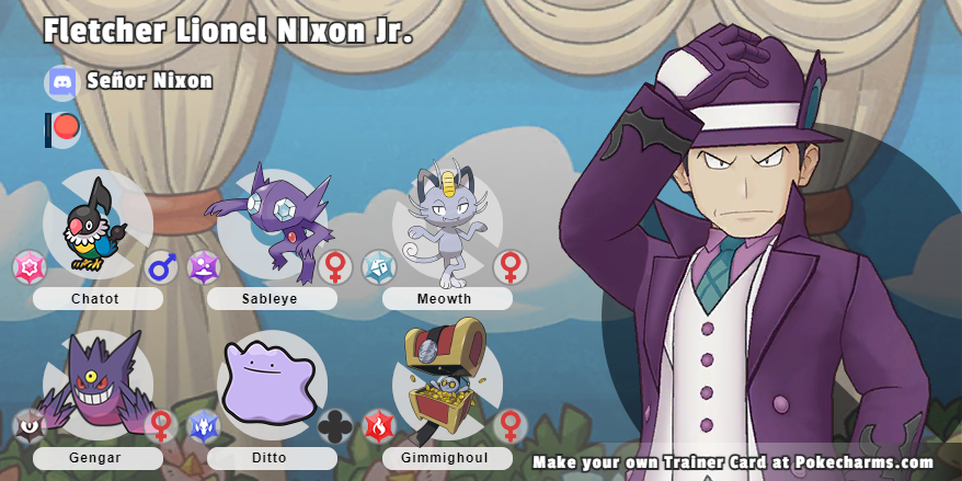 ¿Cuál sería el equipo Pokémon de tu personaje? Ln10