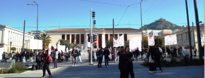 Επεισόδια στο σημερινό συλλαλητήριο, στο κέντρο της Αθήνας!  Propyl10