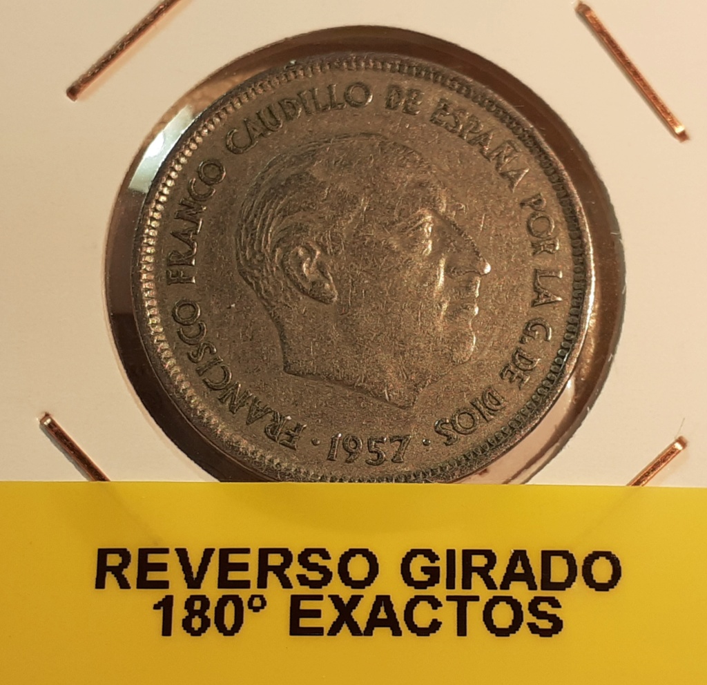 25 PTS 1957 REVERSO MEDALLA 09210
